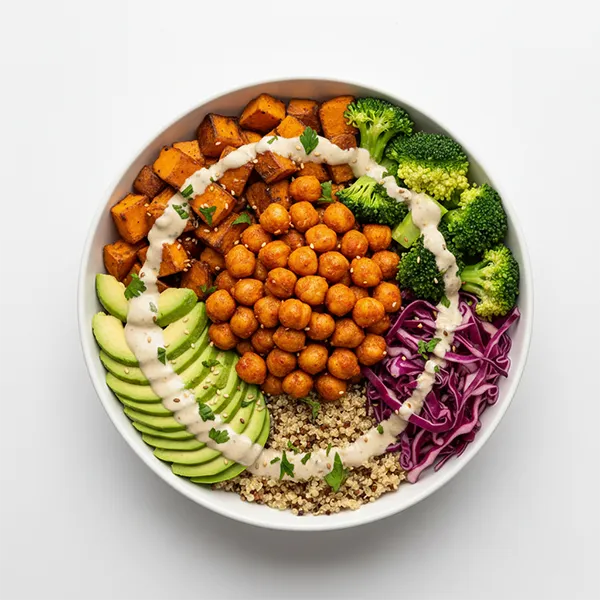 Harissa Chickpea Buddha Bowl